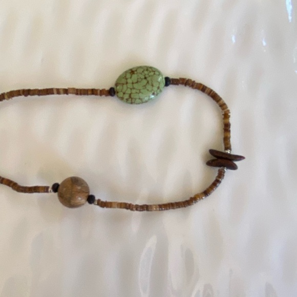 Silpada Bohemian Shells and Stone Beaded Necklace 60” long. N1569 - Picture 7 of 8